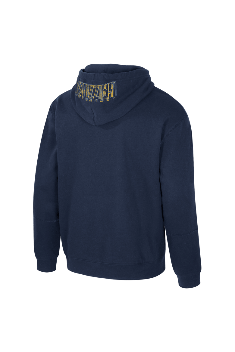 Unisex Stadium Essentials Navy Memphis Grizzlies Elementized Pullover Hoodie, Alternate, color, Navy