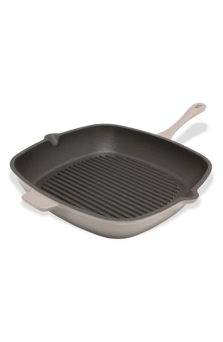 BergHOFF International 11" Cast Iron Square Grill, Main, color, Grey
