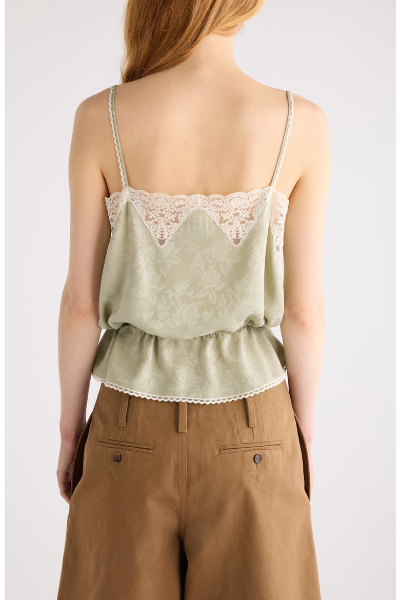 Chloé Rose Jacquard Organic Silk Camisole (Women) | Nordstrom