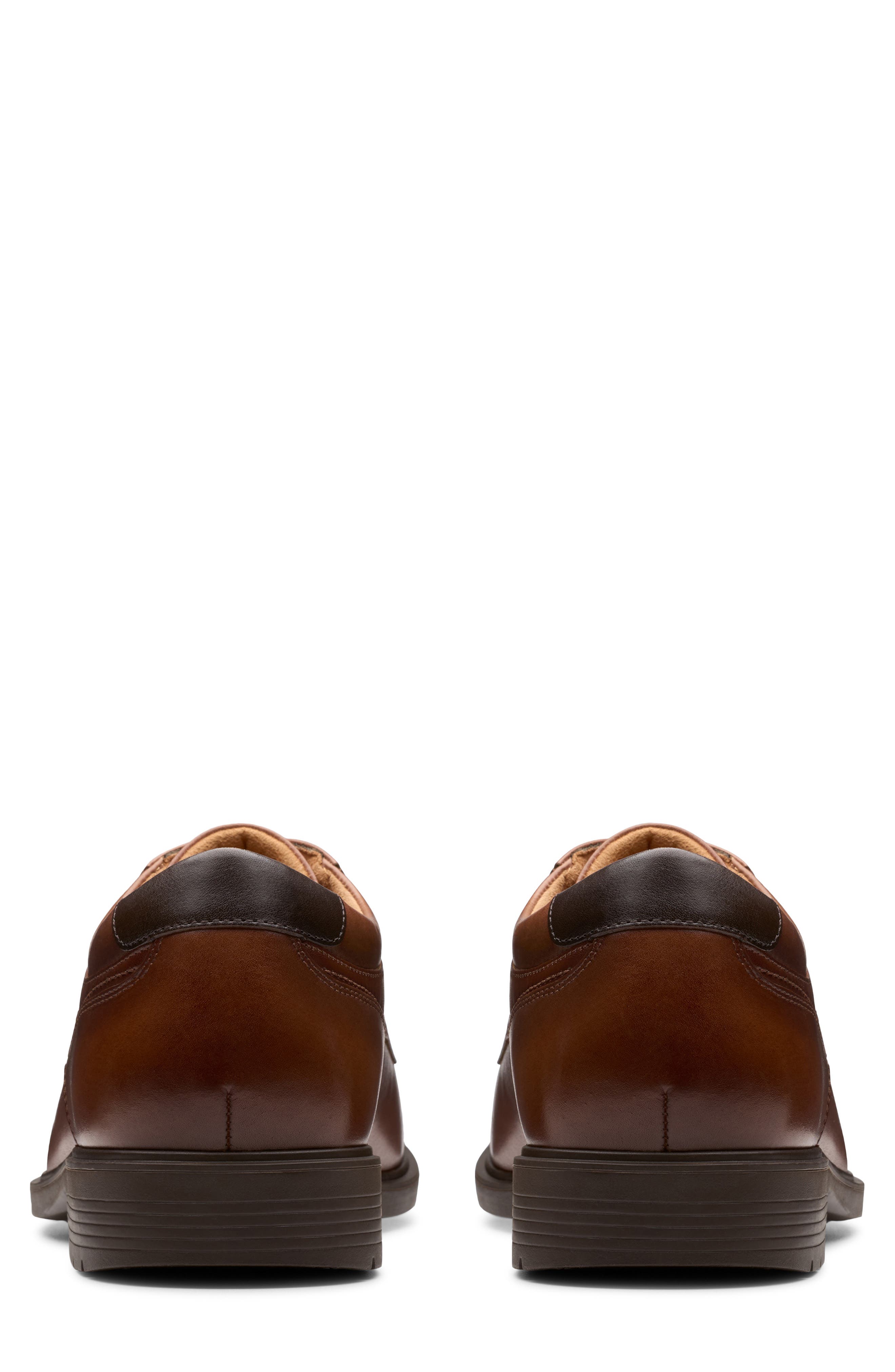 Eldredge Cap Toe Derby, Alternate, color, DARK TAN LEATHER
