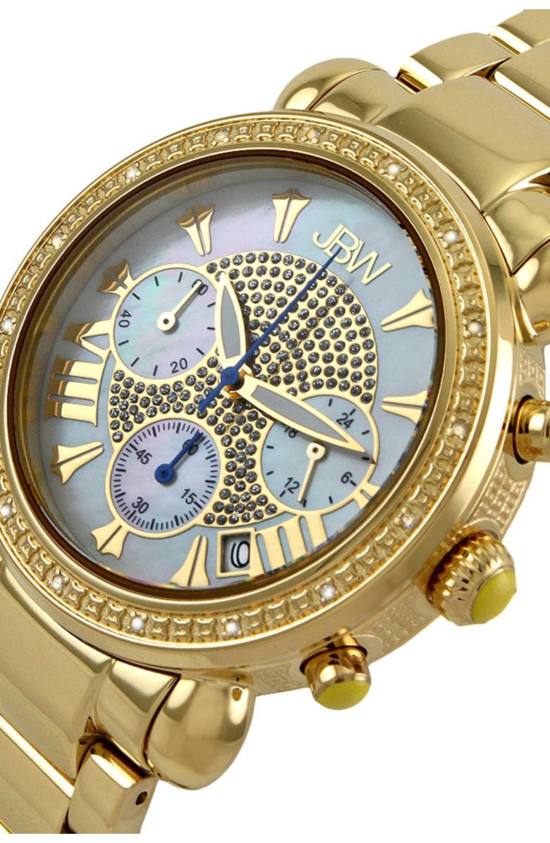 JBW Women's Victory Diamond Bracelet Watch, 37mm - 0.16 ctw, Alternate, color, 