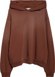 Acne Studios Stockholm Oversize Distressed Graphic Hoodie