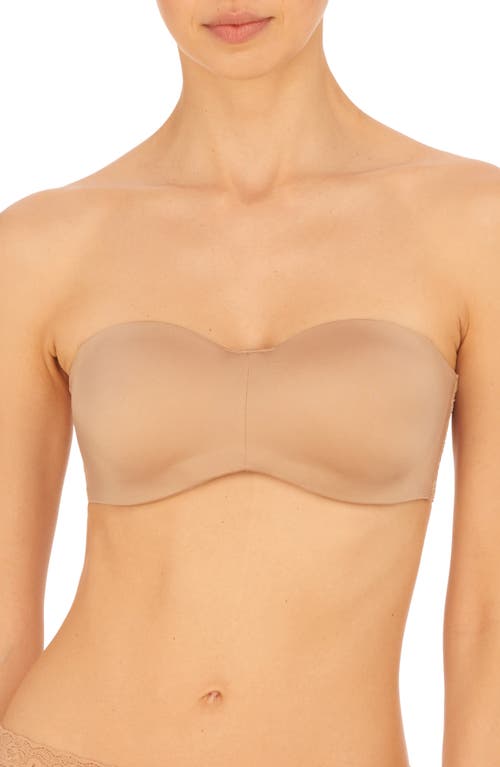 Natori Adapt Underwire Strapless Bandeau Bra in Cafe at Nordstrom, Size 32Ddd