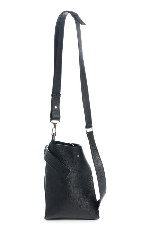 Givenchy Small Belted Leather Sling Bag In Black