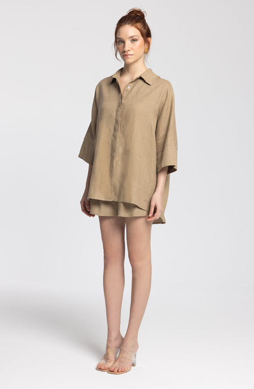 Monlicia Iyan Linen Shirt