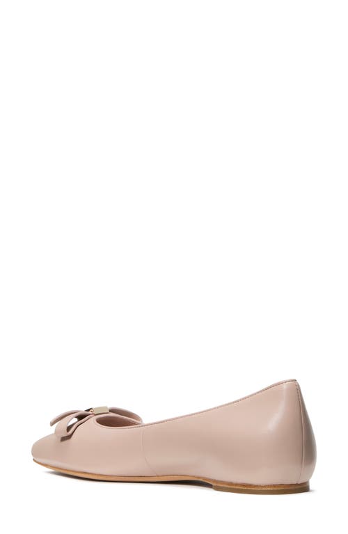 Kate Spade New York Deco Bow Downtown Flat In Neutral