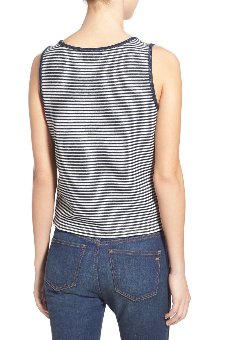 'Coastland' Stripe Tank, Alternate, color, NIGHT VISION