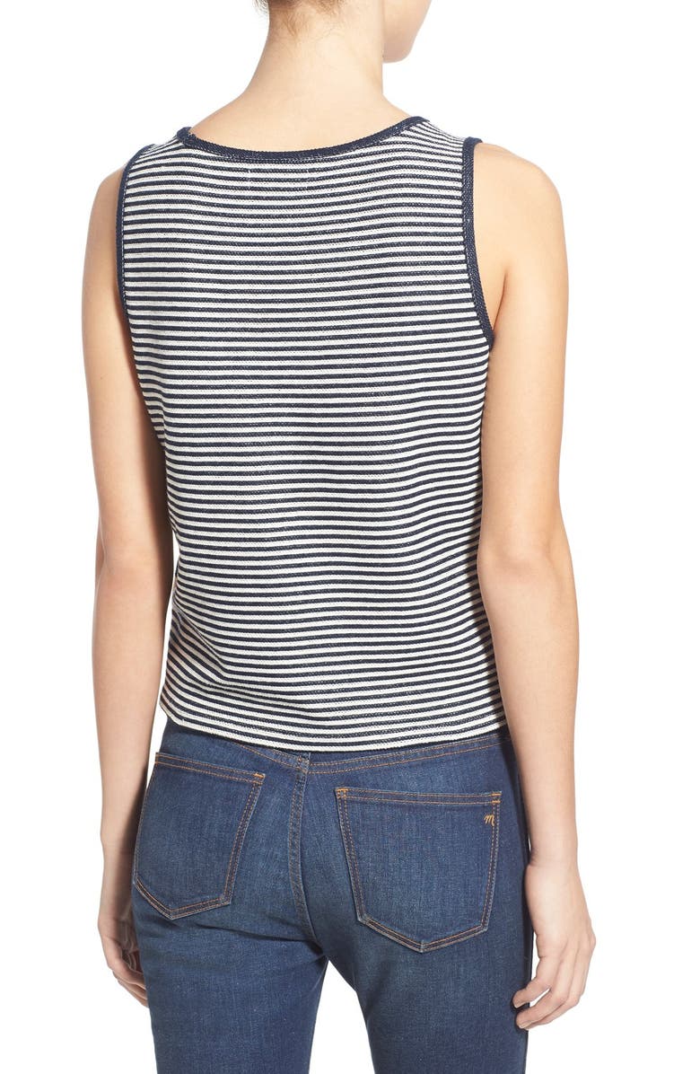 Madewell 'Coastland' Stripe Tank, Alternate, color, 