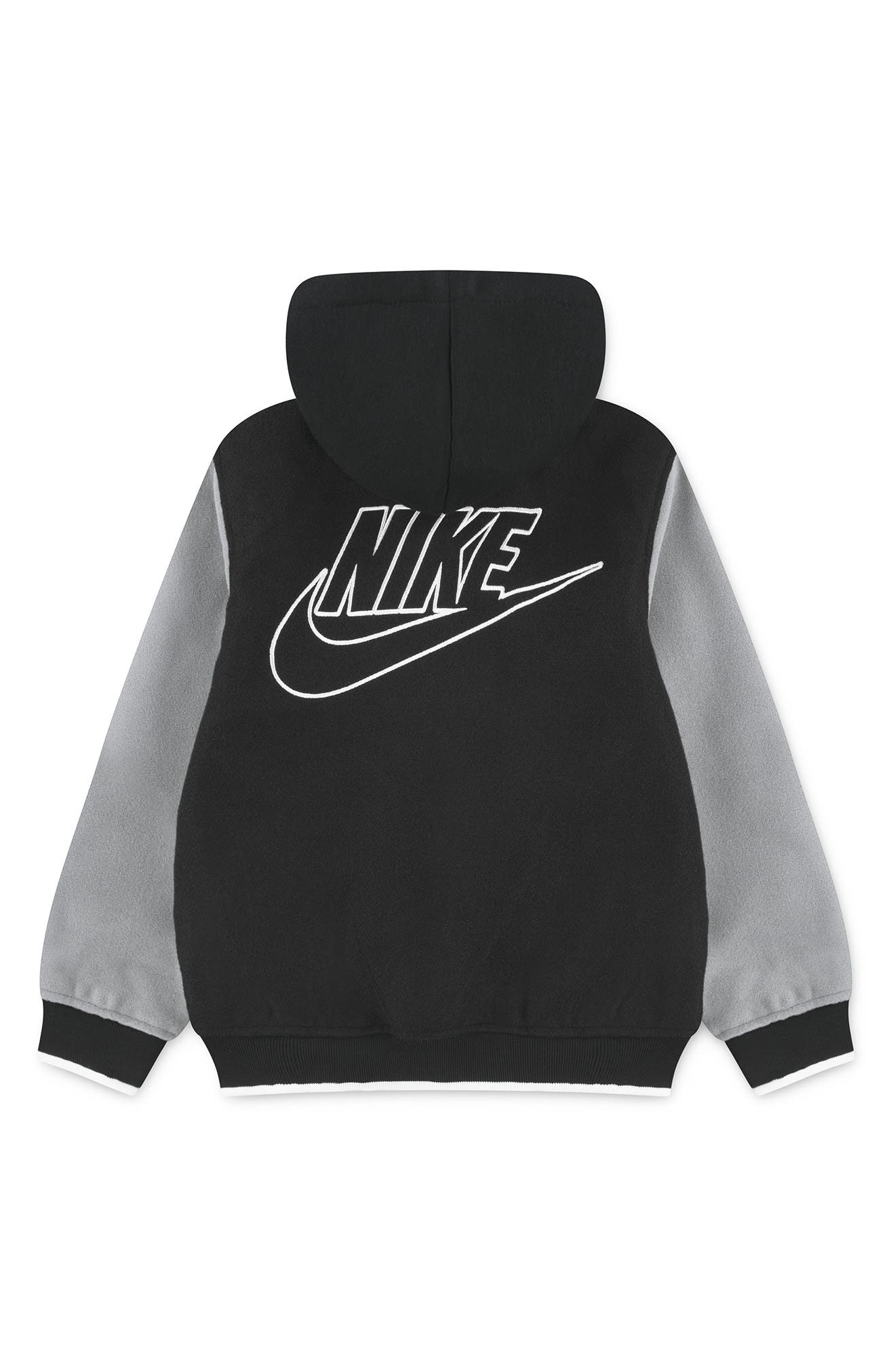 women's nike varsity colorblock hooded dress