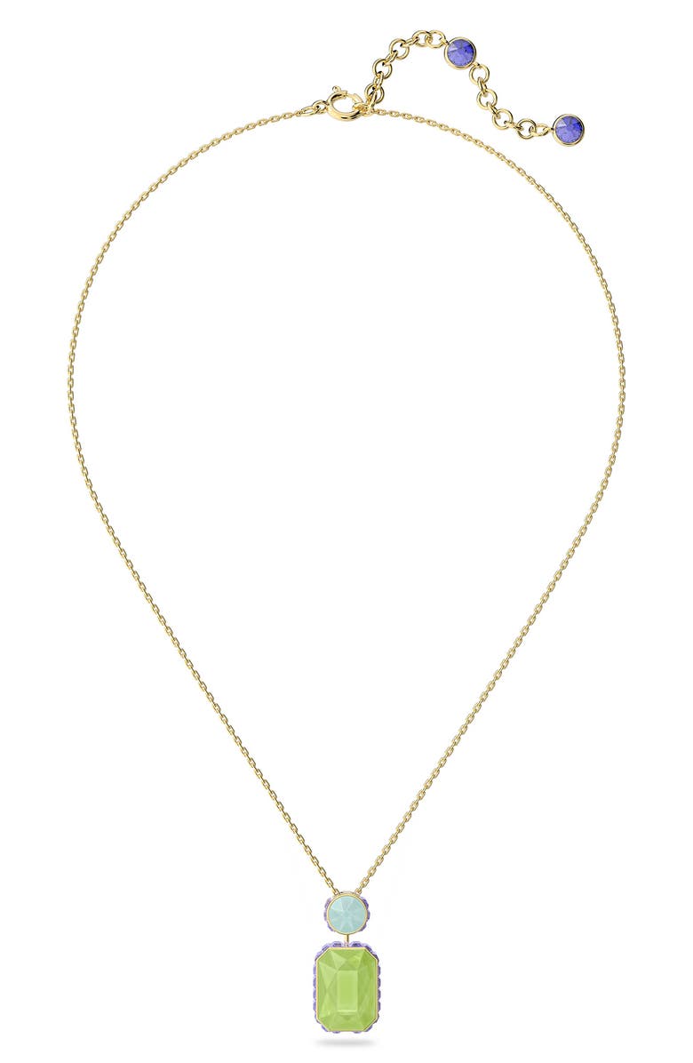 Swarovski Chroma Swarovski Crystal Pendant Necklace, Main, color, 