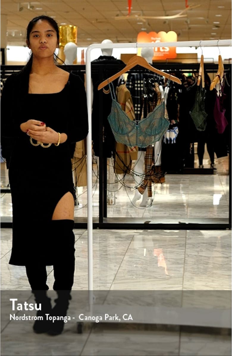 All I Want Metallic Longline Bra, sales video thumbnail