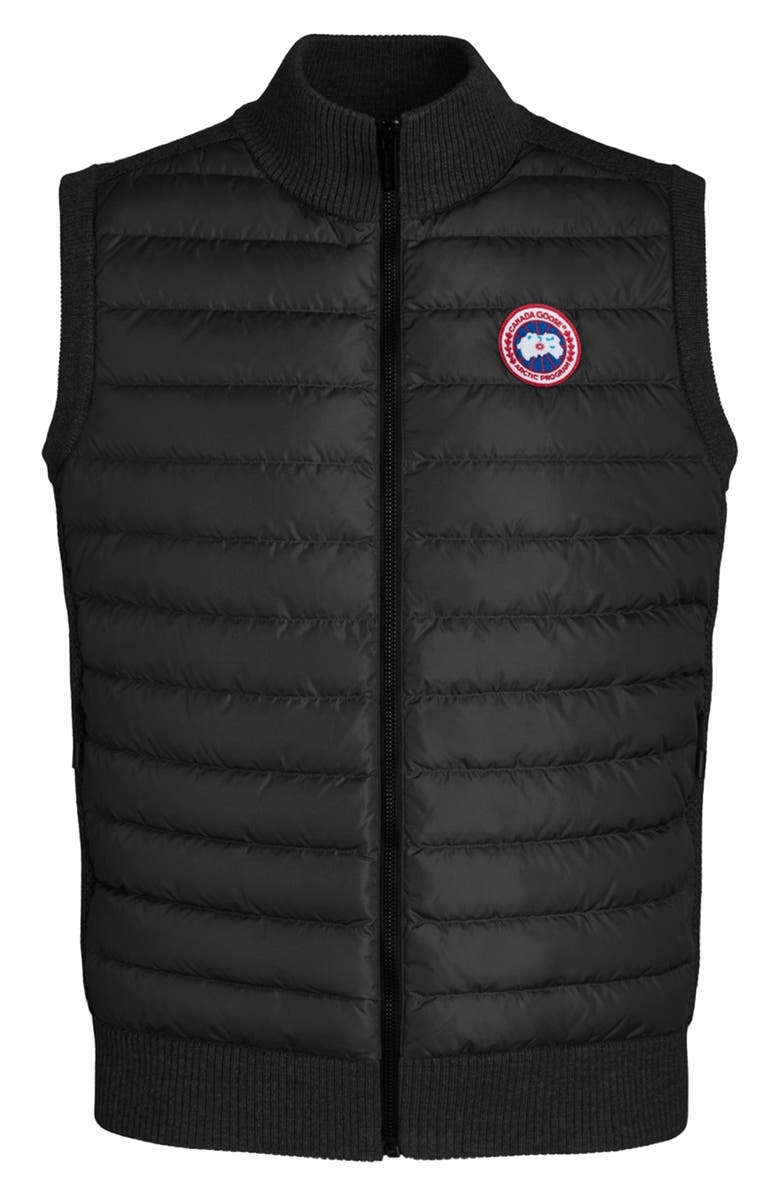 Canada Goose Hybridge Knit Quilted Down Vest, Alternate, color, 