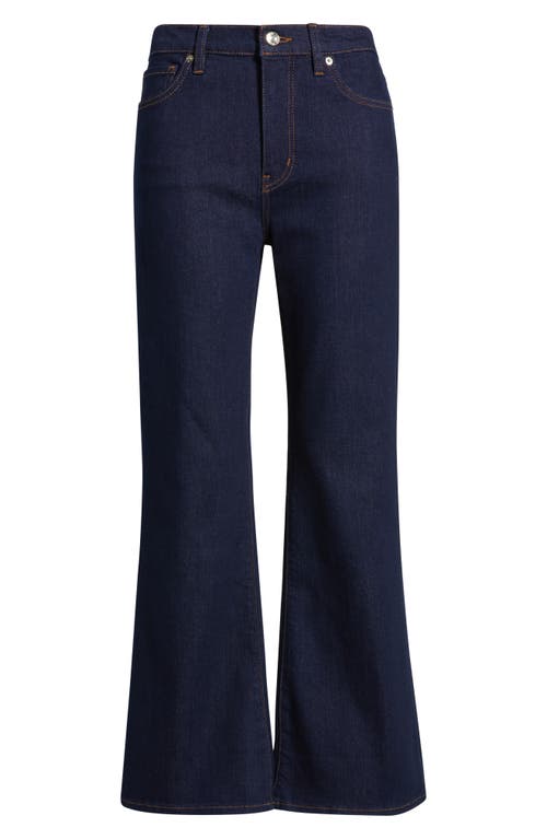 Frame The Pixie Icon High Waist Flare Jeans In Blue