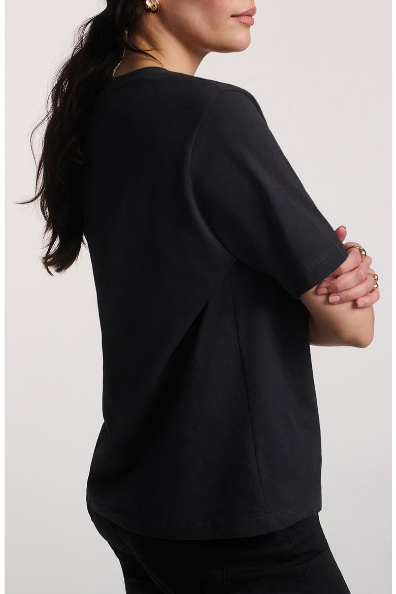 Basic Crewneck T-Shirt, Alternate, color, PHANTOM