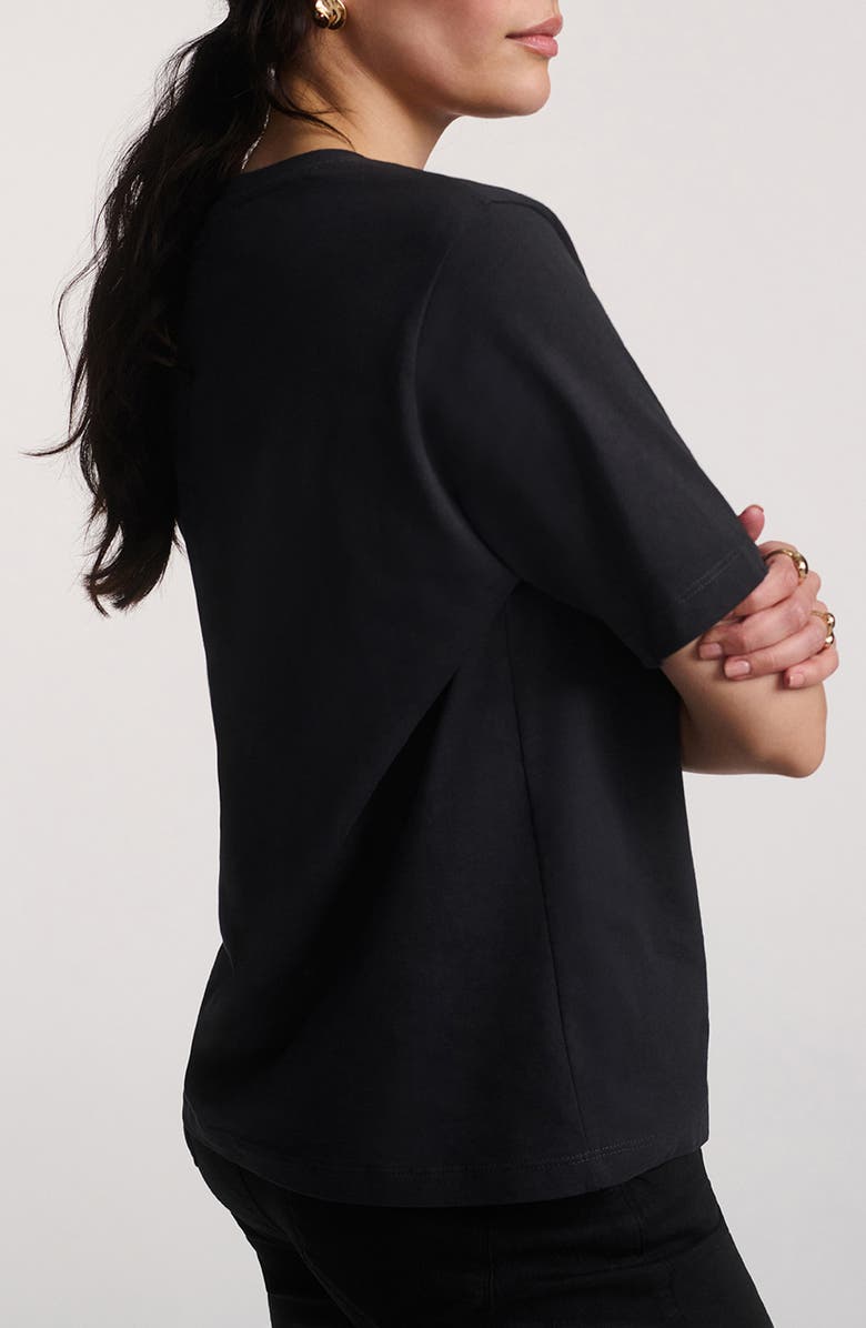 Mavi Jeans Basic Crewneck T-Shirt, Alternate, color, Phantom