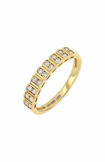Bony Levy Monaco 18K Yellow Gold Diamond Band Ring