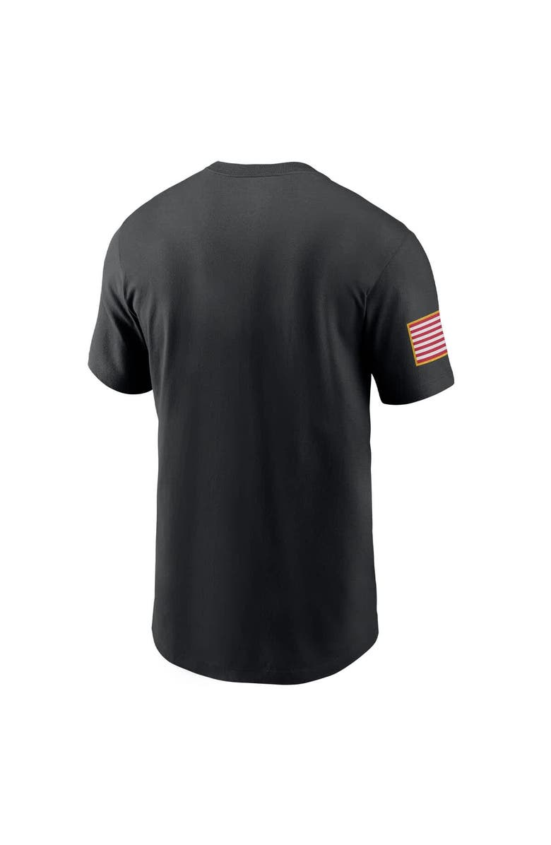 Nike Men's Nike Black Army Black Knights 2025 Military Appreciation Dri-FIT T-Shirt, Alternate, color,