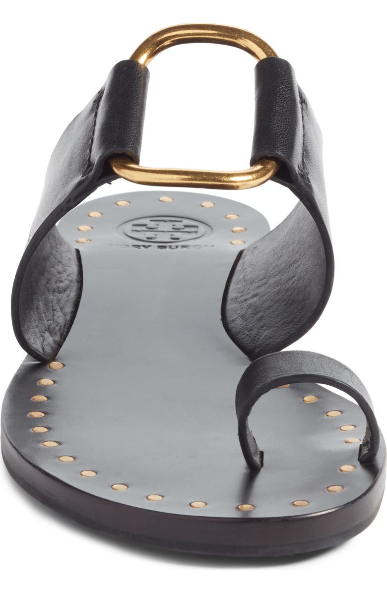 Tory Burch Brannan Studded Sandal, Alternate, color,