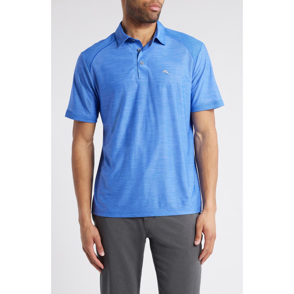 Tommy Bahama Palm Coast Pro Solid Polo In Blues