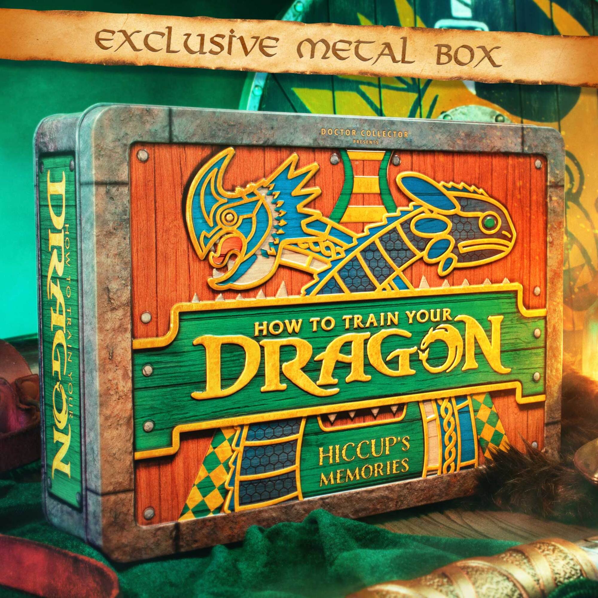 How To Train Your Dragon, Hiccups Memories, Collector Tin Box