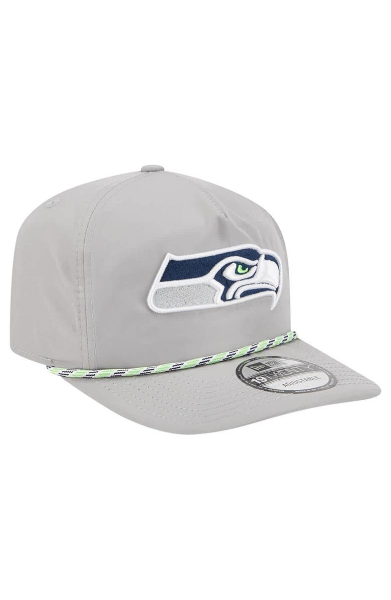 New Era Men's New Era Gray Seattle Seahawks Rope 19TWENTY Hat, Alternate, color, 