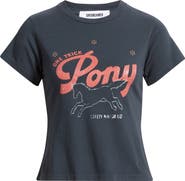 Daydreamer One Trick Pony Shrunken Graphic T-Shirt