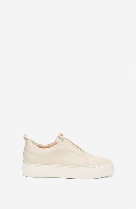 Clementina sneaker in water-resistant velour