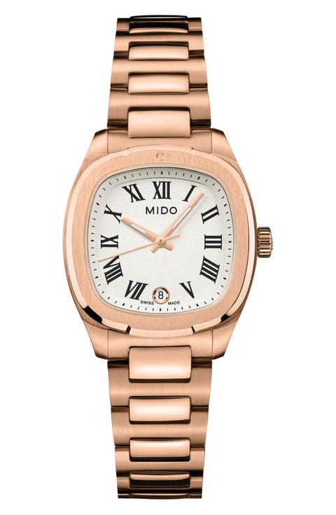 Multifort TV Bracelet Watch, 27.6mm x 28mm