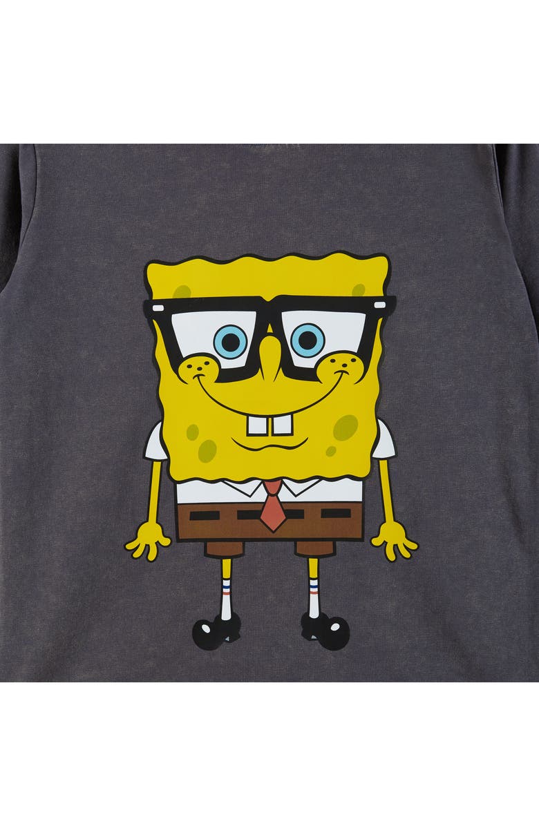 Andy & Evan Kids' SpongeBob SquarePants<sup>™</sup> '99 Acid Wash Graphic T-Shirt, Alternate, color,