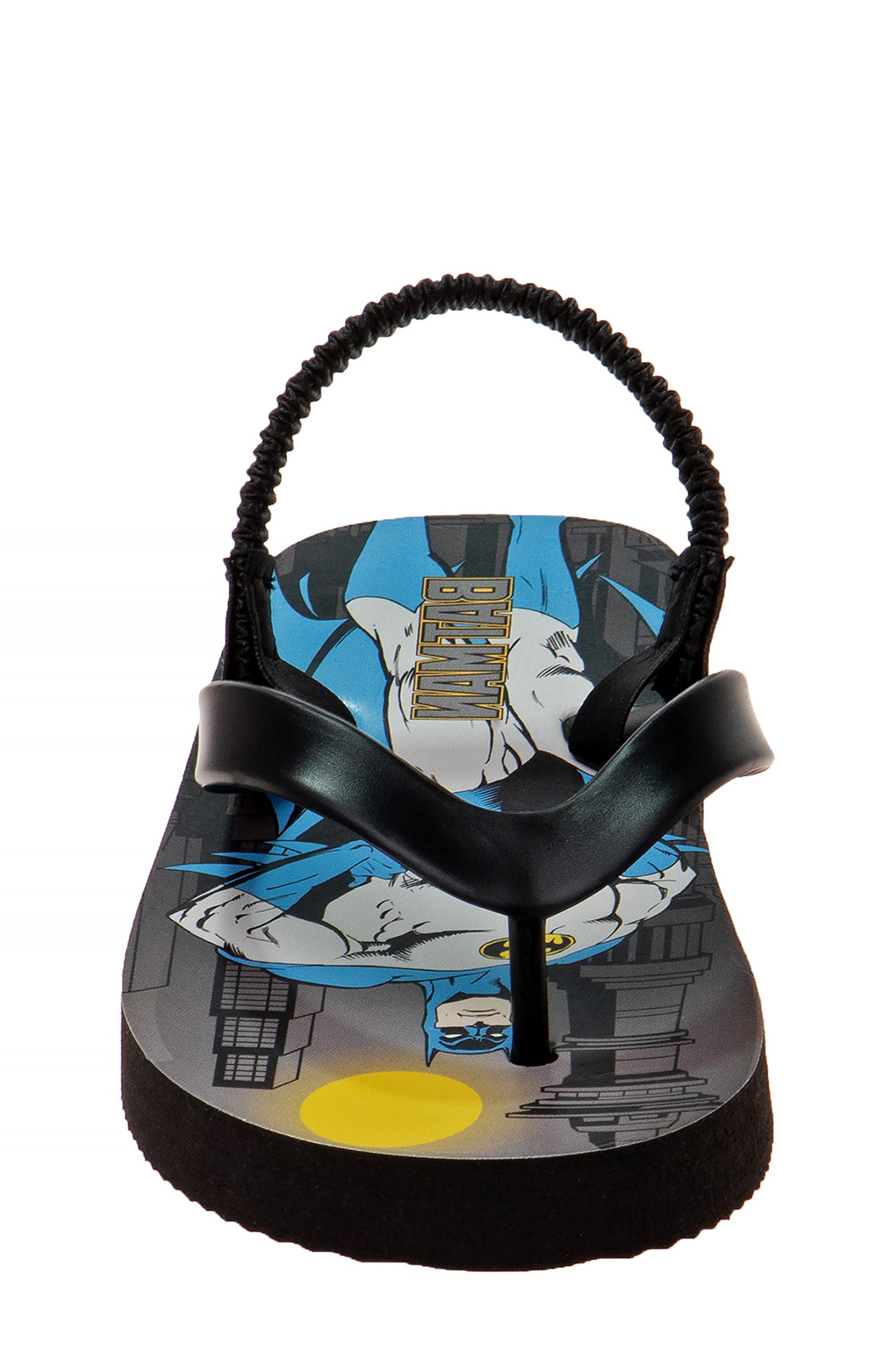 JOSMO Kids' Batman Slingback Flip Flop, Alternate, color, 
