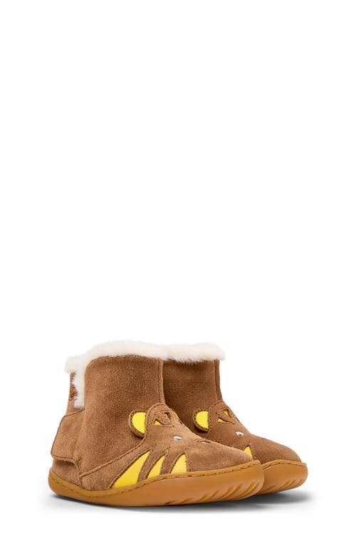 Camper Kids' Peu Cami First Walker Bootie In Brown