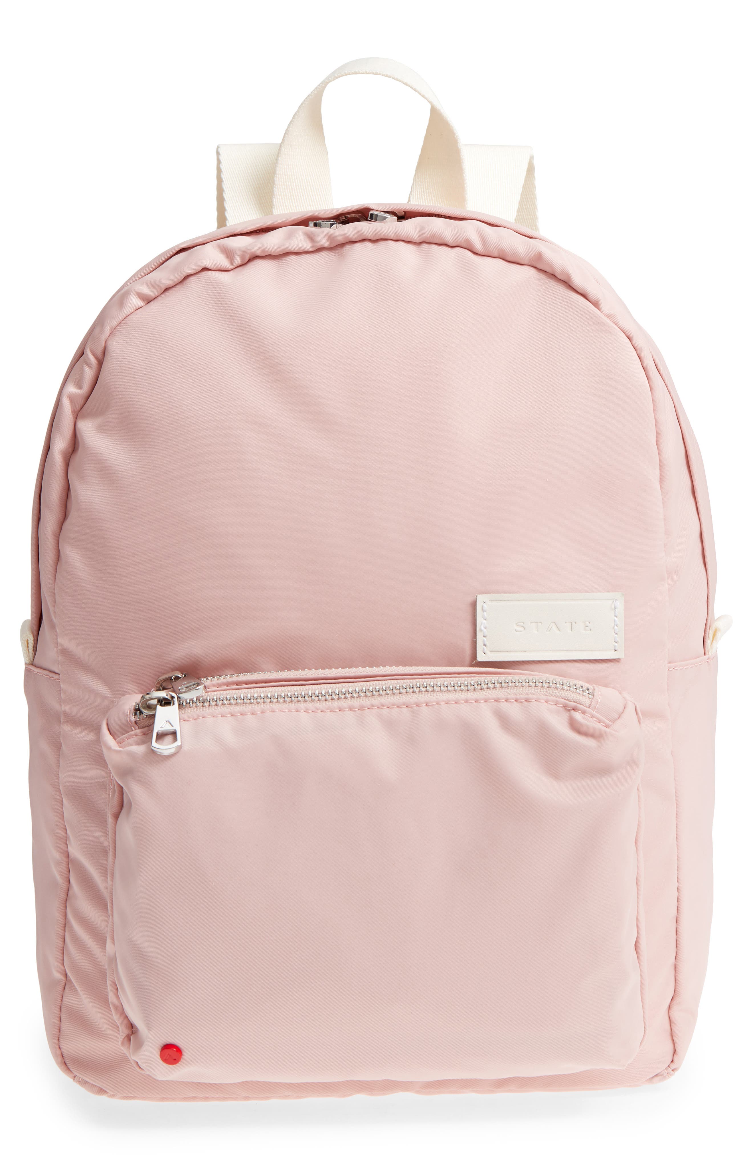 The Heights Mini Lorimer Nylon Backpack, Main, color, ROSE