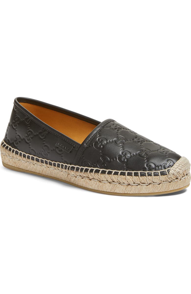 Gucci Pilar Espadrille Flat, Main, color,
