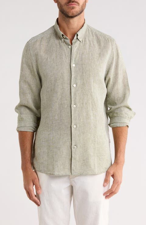 Liam Linen Dress Shirt