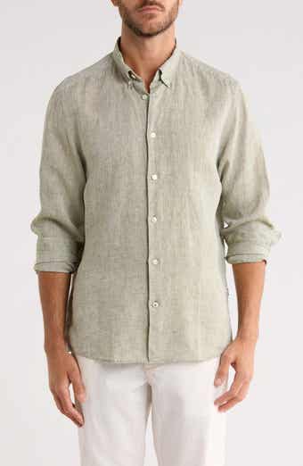 BOSS Liam Linen Dress Shirt