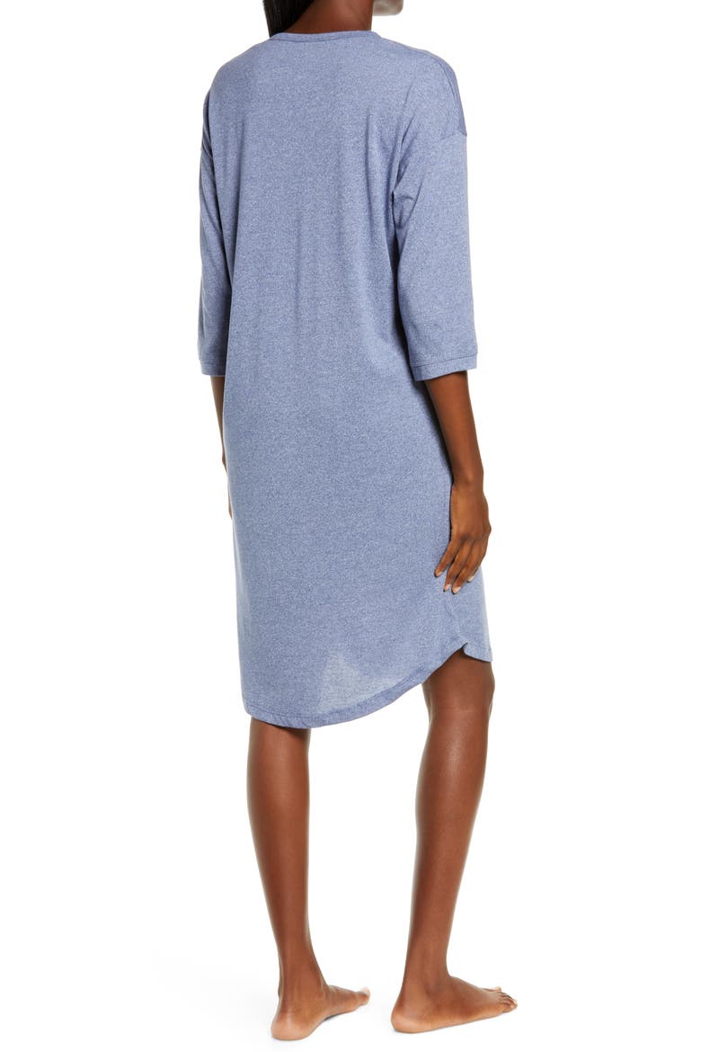 Unwind Nightgown, Alternate, color, INDIGO