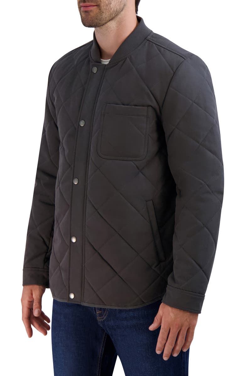 Cole Haan Water Resistant Diamond Quilted Jacket, Alternate, color, 