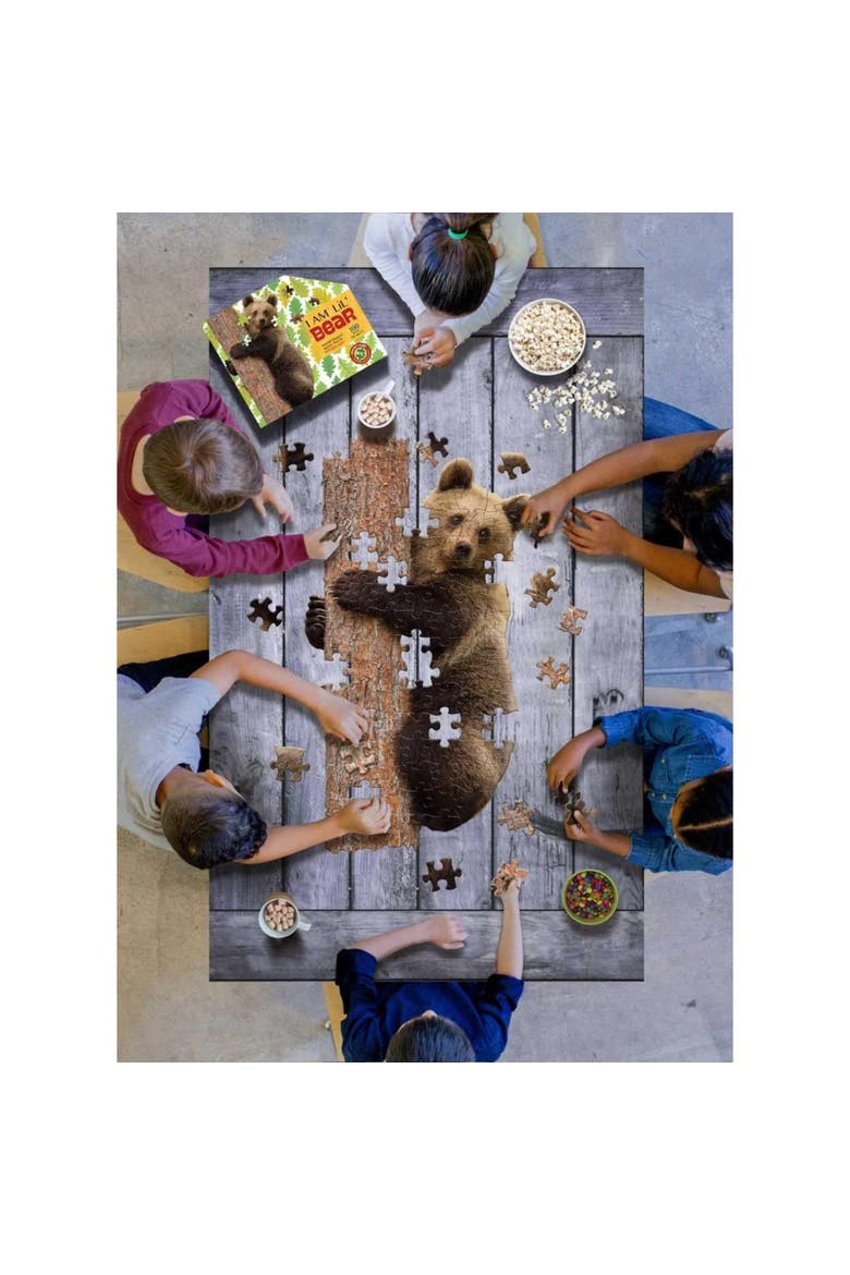 LiL' BEAR 100 Piece Jigsaw Puzzle For Ages 5+, Alternate, color, Multicolored