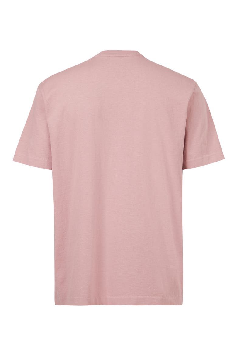Men's Musica Crewneck T-Shirt, Alternate, color, URULU PINK