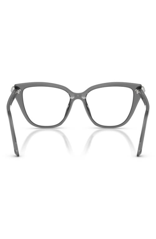 Swarovski 52mm Cat Eye Optical Glasses