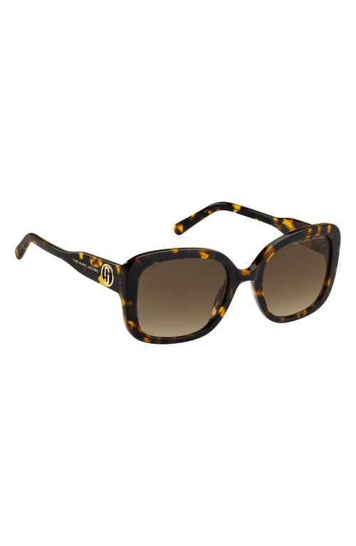 Marc Jacobs 54mm Gradient Square Sunglasses