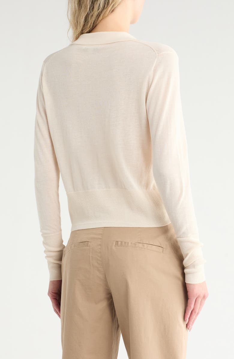 Vince Collared Button-Up Shirt, Alternate, color, Sand Glow