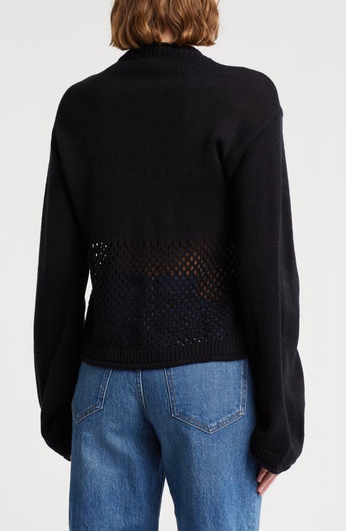 Love By Design Apollo Open Knit Pullover