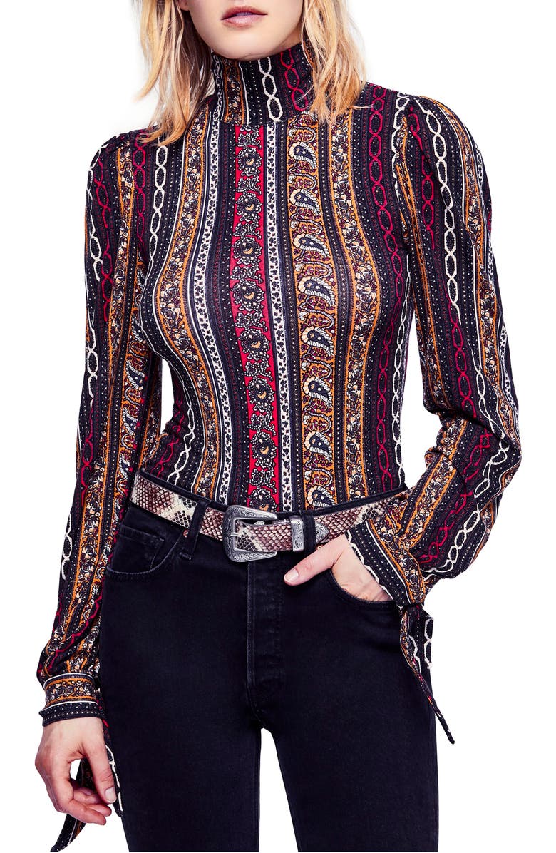 Free People Donatella Turtleneck Top, Main, color, 