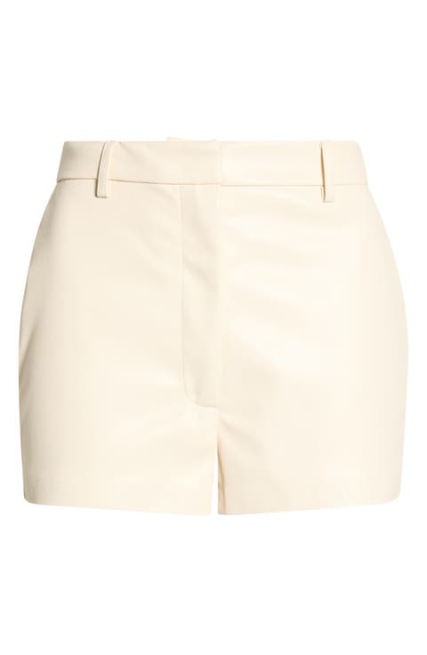 Naya Faux Leather Miniskirt