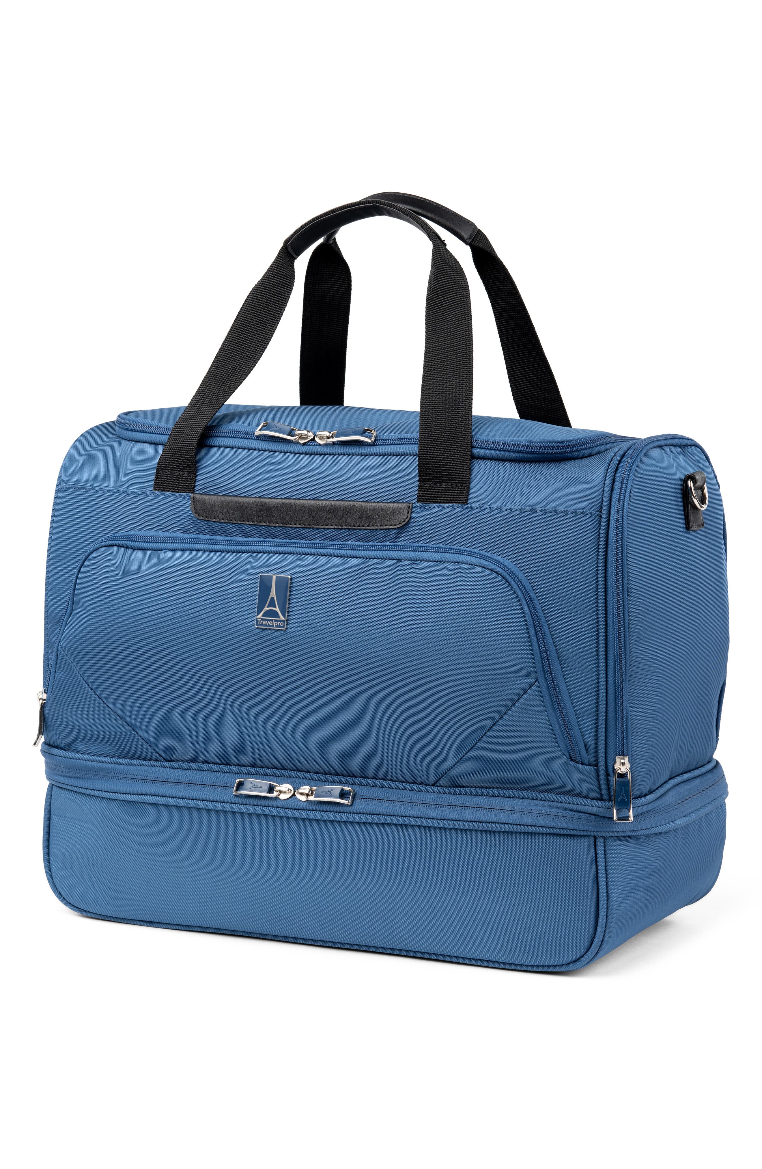 TRAVELPRO ML5 Drop Bottom Weekend Duffle Bag, Alternate, color, Ensign Blue