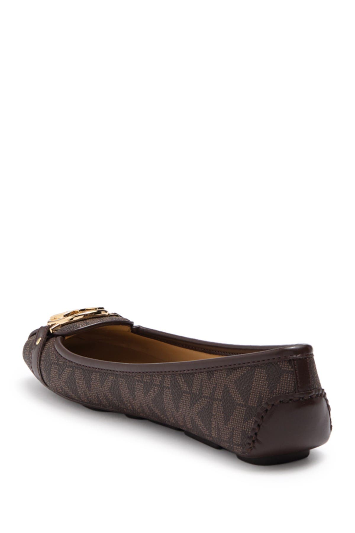 MICHAEL Michael Kors MK Embossed Fulton Moc Flat, Main, color, 