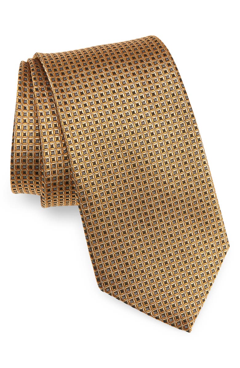 Nordstrom Solid Silk Tie, Main, color,