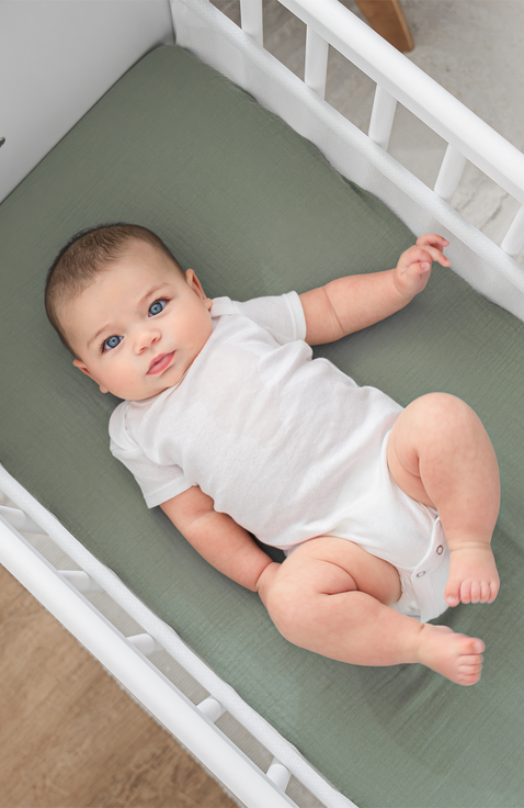 Wooden Bedside Bassinet Sleeper