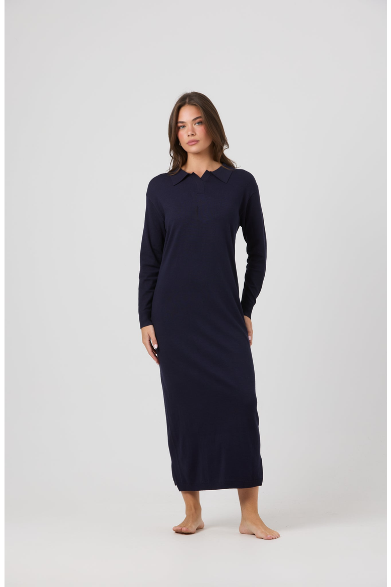 Aimee Dress, Main, color, Navy